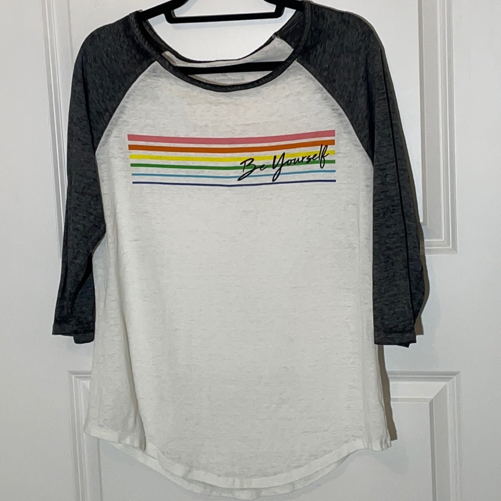 Freeze Be Yourself Raglan Tee XL